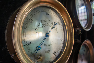 old pressure gauge