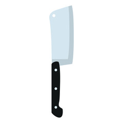 Knife for cutting meat. Vector illustration. EPS 10.