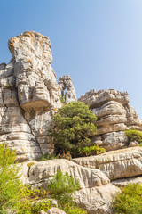 El Torcal rock formations, Andalusia, Spain