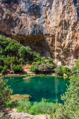 Clear water in the river of Talassemtane National Park, Morocco