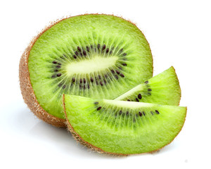 Fototapeta na wymiar Kiwi fruit isolated.
