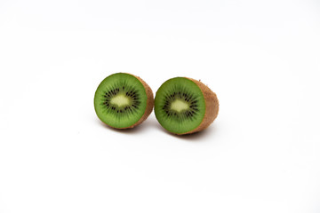 kiwi isolated on white background