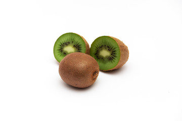 kiwi isolated on white background