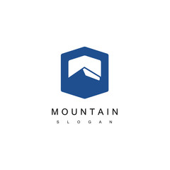 Mountain Logo Design Vector