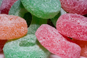 Sour jelly gums
