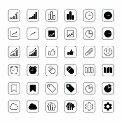 Universal Outline Icons For Web and Mobile
