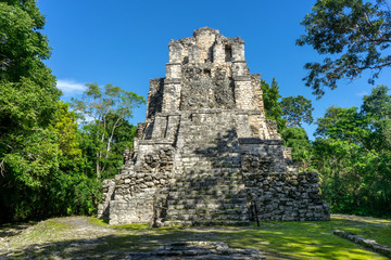 Mayan pyramid in Muyil