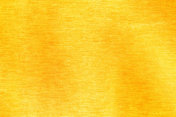 Shiny yellow leaf gold foil texture background
