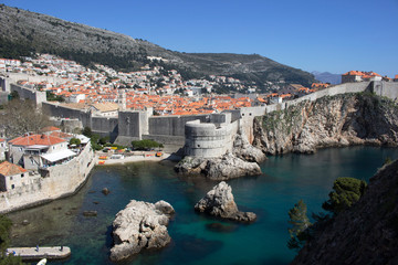 Fortress in Dubrovnik, old town - 234580683