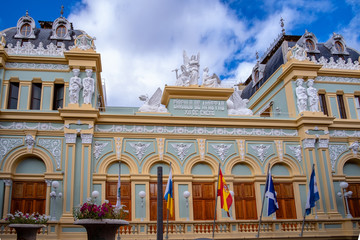 The history in Santa Cruz - the capital of Tenerife.