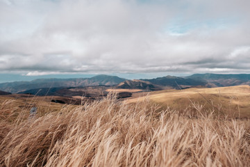 Beautiful landscape in nagano japan