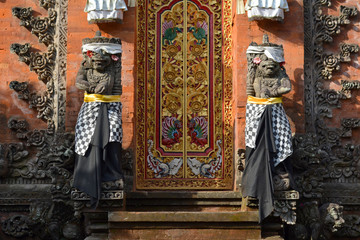 Obraz premium Bali Temple Entrance
