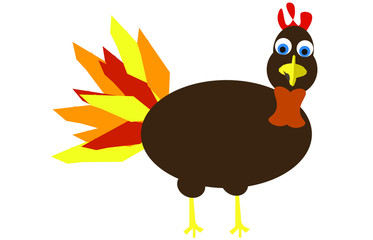 Thanksgiving turkey cartoon