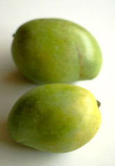 Indramayu Mango or Mangga Indamayu from Indramayu, West Java, Indonesia. It has a strong aroma with a little bit of strong sweet flavor.