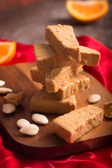 Turron is a typical Christmas food in Spain