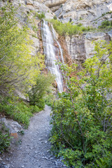 Waterfall at Top of Trail