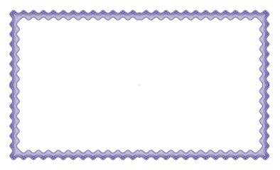 Vector frame for diploma or certificate. Template. Vector illustration.