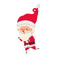 santa claus moving avatar character