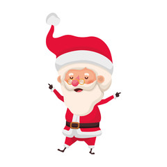 santa claus moving avatar character