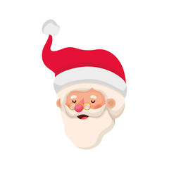 head santa claus avatar character
