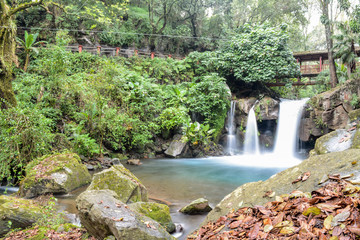 Fototapeta na wymiar Parque nacional Barranca del Cupatitzio