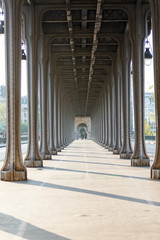 ''Bir Hakeim'' bridge - Paris, France