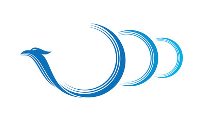 Blue dragon logo