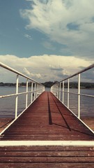 pier in the lake