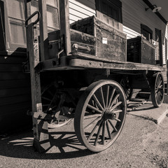 Fototapeta na wymiar The Wagon is Ready