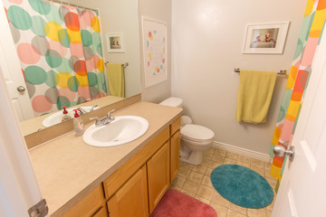 Modern Decor in Bathroom