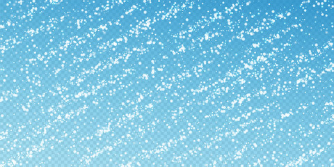 Amazing falling snow Christmas background. Subtle 