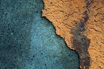 Background image of wall texture with vivid colors and detail. Suitable for interesting backgrounds .