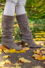 Stiefel / High Heels im Herbst