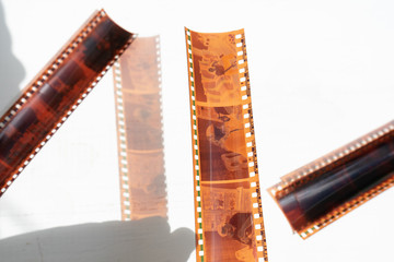 Obraz premium Photographic film strip