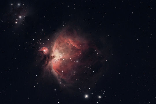 Fototapeta The Orion Nebula photographed from Wachenheim in Germany.