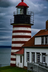 red lighthouse