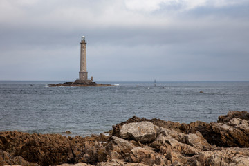 Goury France 15/08/2018. Lightouse  in Goury Normandy France