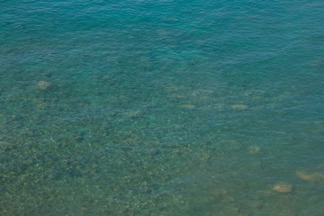 Fototapeta na wymiar Splendido mare nell'isola di Ponza