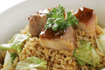 豚の角煮チャーハン