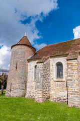 Fototapeta na wymiar Eglise de Grandpuits