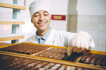 chocolate candy making