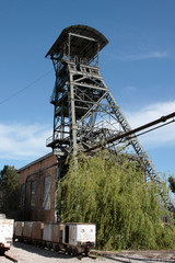 Greasque France  10/25/2018. Old coal mine in Greasque, Provence France