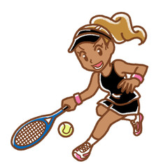 テニスプレイヤー