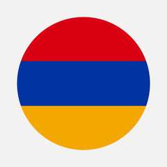 Armenia flag circle