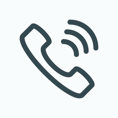 Phone call vector icon