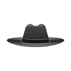 Vector illustration of headgear and cap icon. Collection of headgear and accessory stock vector illustration.