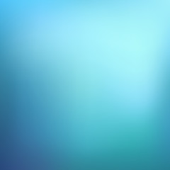Abstract teal background. Blurred turquoise water backdrop. Smoo
