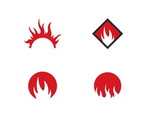 Fire flame ilustration