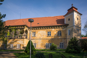 Castle in Zdanice, South Moravia, Czech Republic