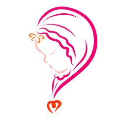 Question mark, who will be born, girl